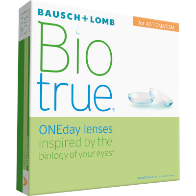 Biotrue ONEday for Astigmatism (90 lentillas)